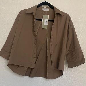Brown Women's Blouse